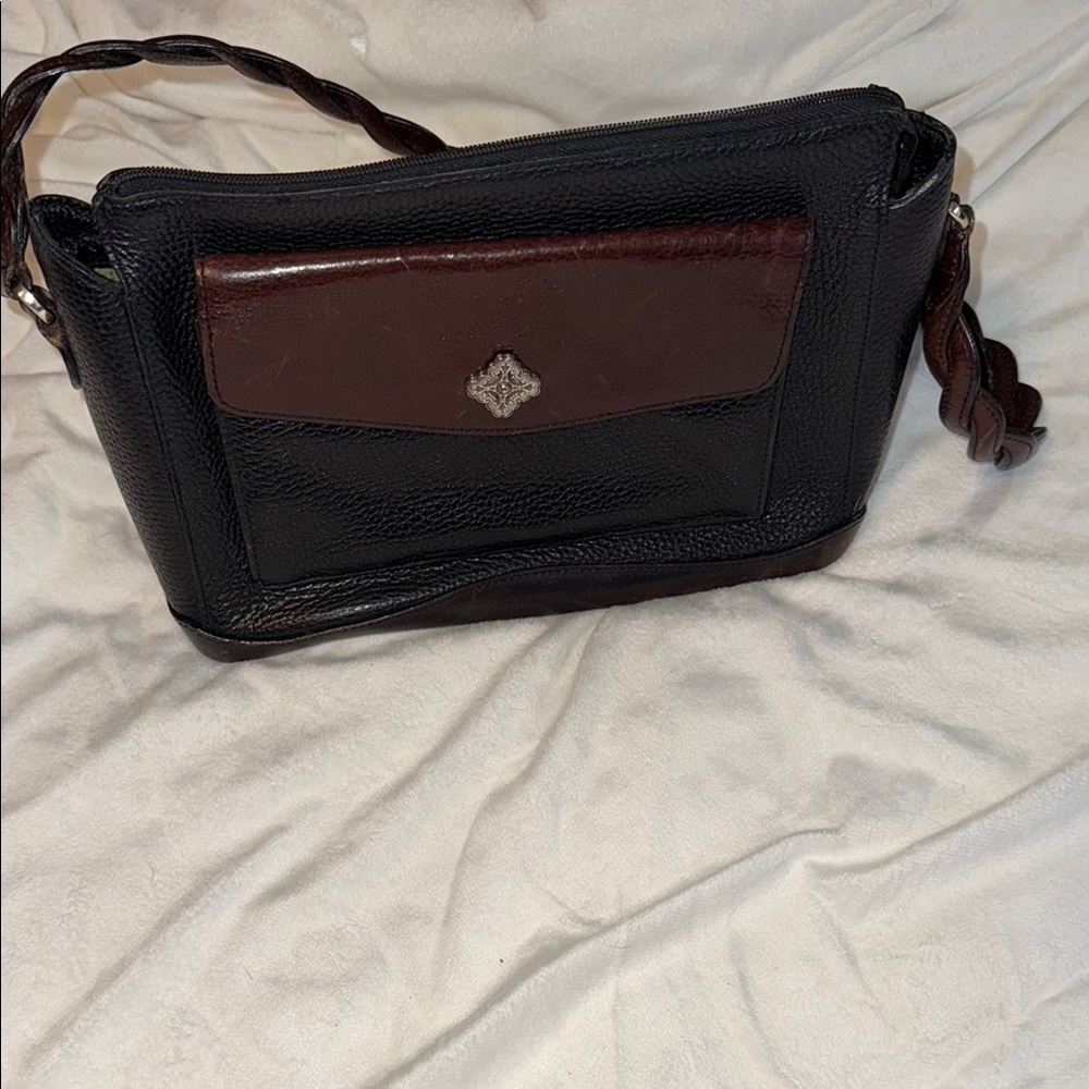 Women’s  Black and Brown Leather Bag